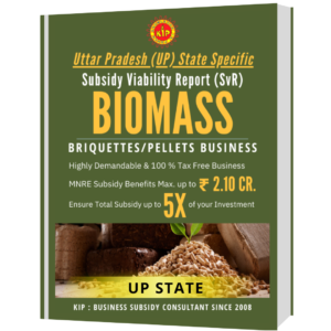 Biomass Briquettes & Pellets Subsidy Viability Report Uttar Pradesh