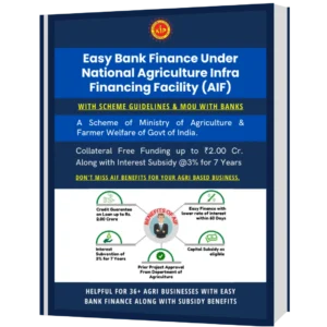 Easy Bank Finance Under National Agriculture Infra Financing Facility With Scheme Guidelines & MOU With Banks