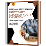 Haryana Electricity Duty Exemption E-Book
