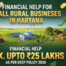 Financial Support for Small Rural Businesses in Haryana