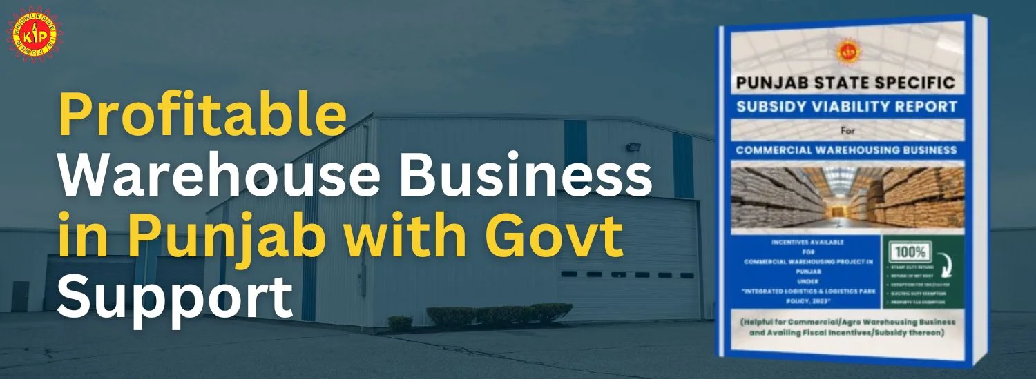 Profitable Warehouse Business in Punjab with Government Support