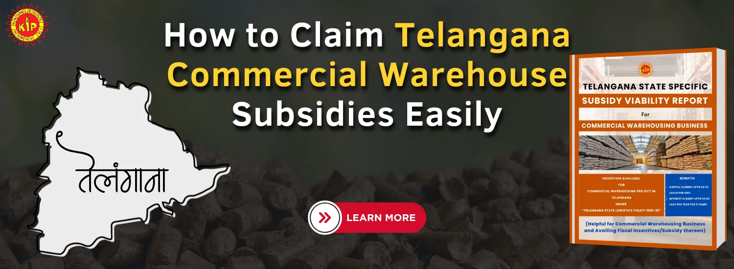 How to Claim Telangana Commercial Warehouse Subsidies Easily