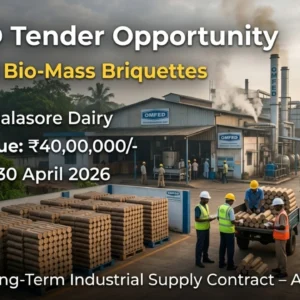 Biomass Briquettes Supply Tender – OMFED