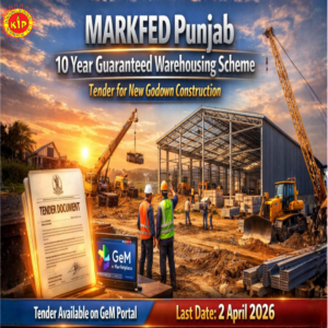 MARKFED Punjab Godown Tender – 10-Year Guaranteed Scheme