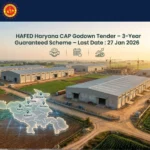 HAFED Haryana CAP Godown Tender