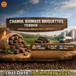 Biomass Supply Tender – CHAMUL (Karnataka)