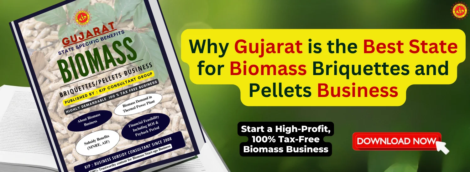 Why Gujarat is the Best State for Biomass Briquettes and Pellets Business