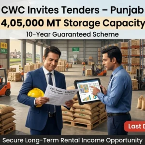 CWC Punjab Warehousing Tender – 10-Year Guaranteed Scheme