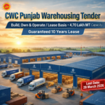 CWC Punjab Warehousing Tender – 10-Year Guaranteed Scheme