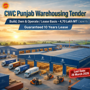 CWC Punjab Warehousing Tender – 10-Year Guaranteed Scheme