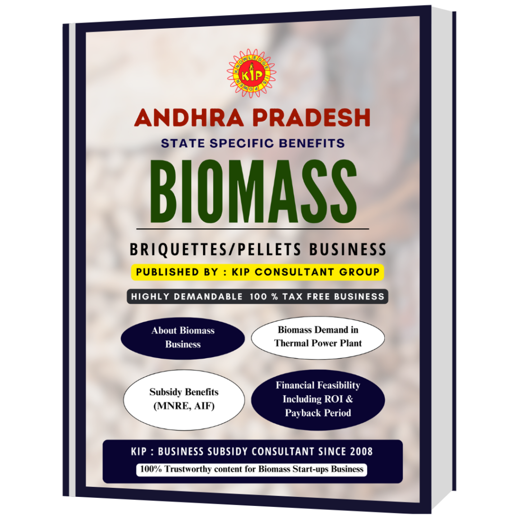 Andhra Pradesh Biomass Briquette and Pellet Business E-Book Guide
