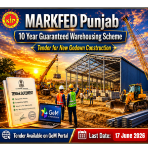 MARKFED Punjab Godown Tender – 10-Year Guaranteed Scheme