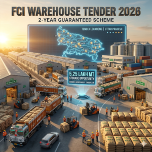 FCI Warehousing Tender in UP (Rehiring)